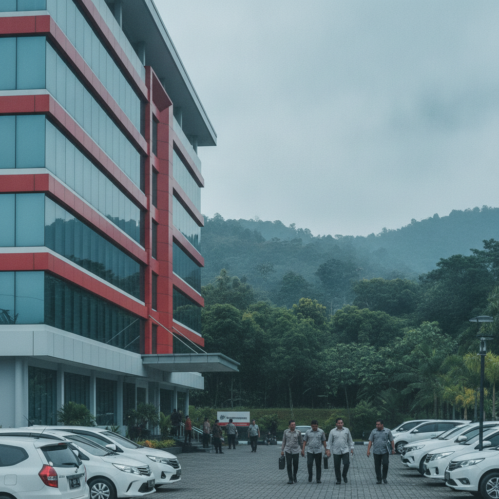 KPK Geledah PT Bela Parahiyangan di Bandung Barat Terkait Suap HGB ATR/BPN
