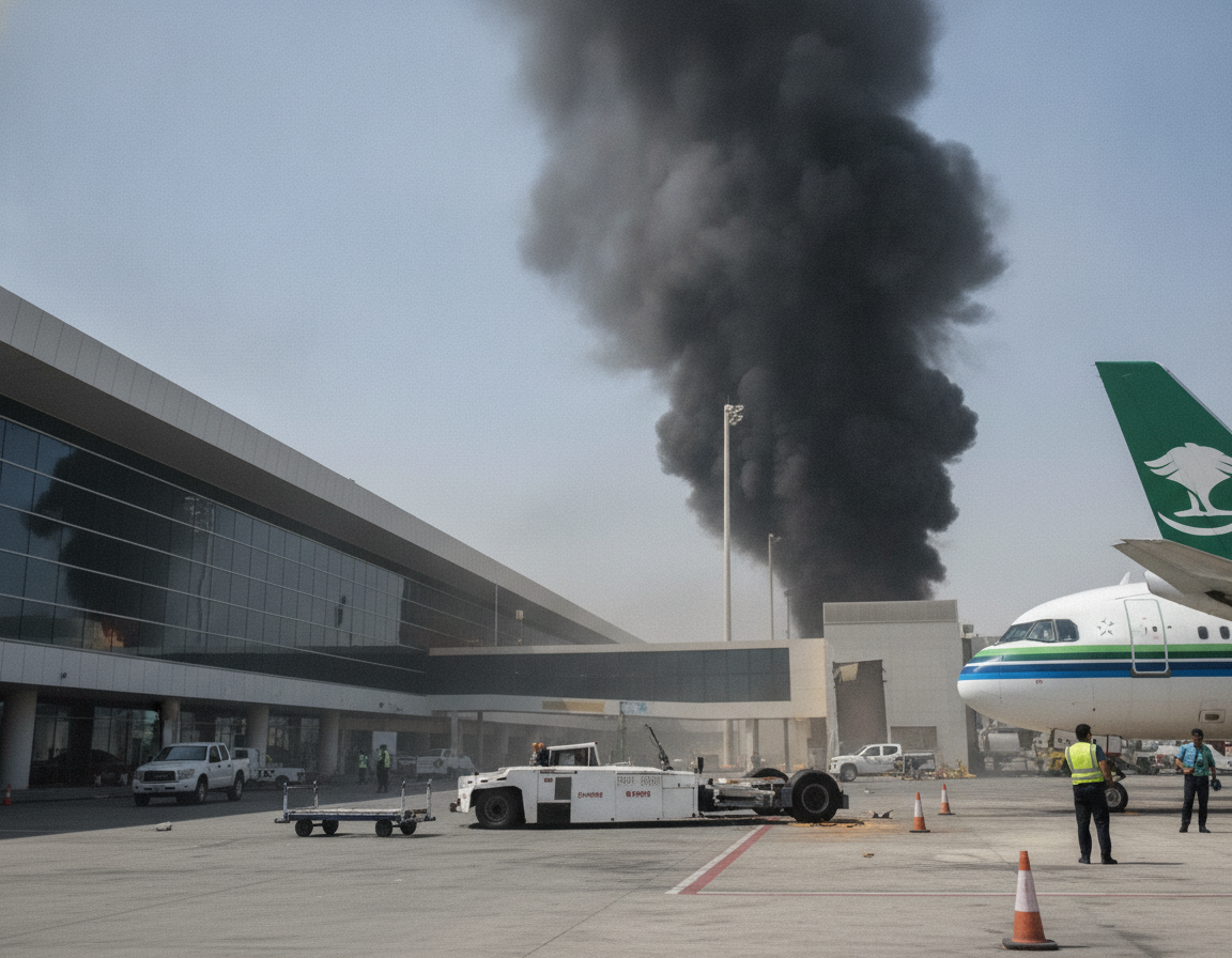 KBRI Riyadh Imbau WNI Waspada Setelah Bandara King Khalid Diserang