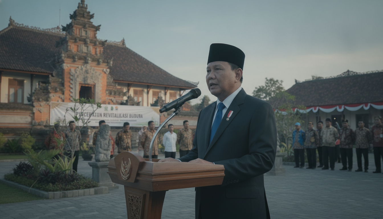 Prabowo Dorong Percepatan Revitalisasi Ratusan Aset Budaya dan Museum